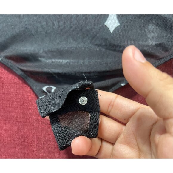 Rue 21 - Women's Short Sleeve Round Neck Bodysuit - Black - Extra Small - Picture 11 of 13